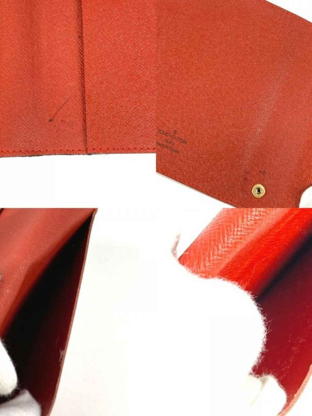 Louis Vuitton Pouch CD Case Dvd Damier Canvas Ebene Brown - Picture 8 of 9